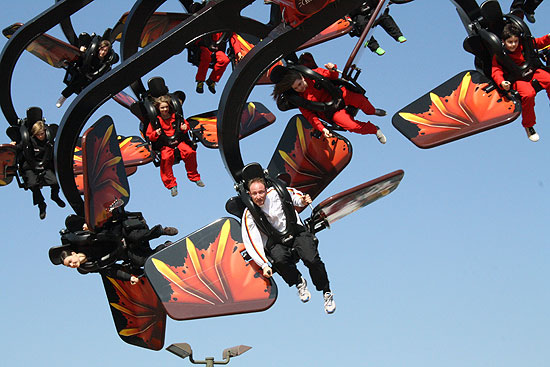 Neu: Flying Ninjago im Legoland ab 24.03.2012 (©Foto: Marikka-Laila Maisel)